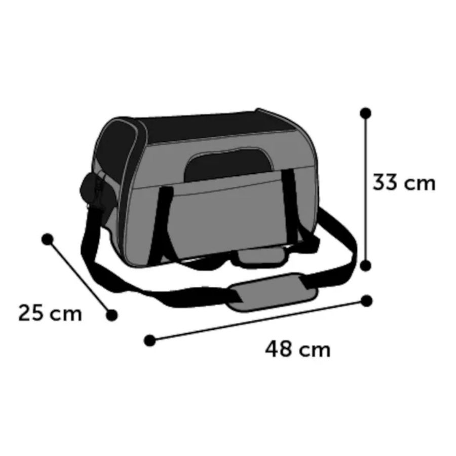 Bolsa de transporte gisel 48x25x33 cm, , large image number null